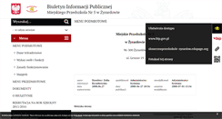 Desktop Screenshot of mp5.zyrardow.pl